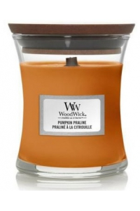 WoodWick Pumpkin Praline sviečka váza 85g Obrázok pre WoodWick Pumpkin Praline sviečka váza 85g