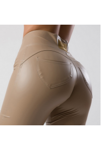 YASTRABY latte Kitty pants Leggings Obrázok pre YASTRABY latte Kitty pants Leggings