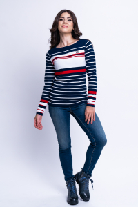 Budmil dámsky tenký pletený pulóver Obrázok pre Budmil dámsky tenký pletený pulóver