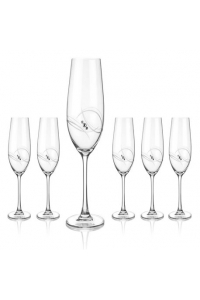 Atlantis poháre na šampanské a prosecco - sada 6 pohárov Obrázok pre Atlantis poháre na šampanské a prosecco - sada 6 pohárov