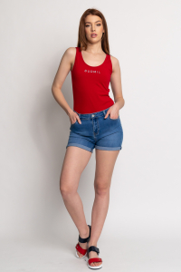 BUDMIL dámske džínsové šortky štýl push-up Obrázok pre BUDMIL dámske džínsové šortky štýl push-up