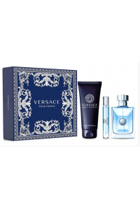 Versace Pour Homme Medusa darčeková sada 100 ml EDT + 10 ml EDT + sprchový gel 150ml pre mužov Obrázok pre Versace Pour Homme Medusa darčeková sada 100 ml EDT + 10 ml EDT + sprchový gel 150ml pre mužov