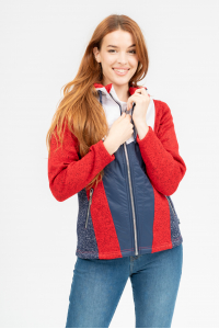 Budmil dámska flísová mikina s kapucňou Obrázok pre Budmil dámska flísová mikina s kapucňou