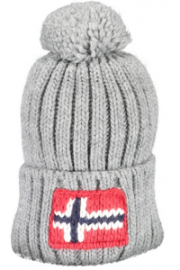 Napapijri Čiapka Semiury 5 NP0A4GKB sivá Obrázok pre Napapijri Čiapka Semiury 5 NP0A4GKB sivá