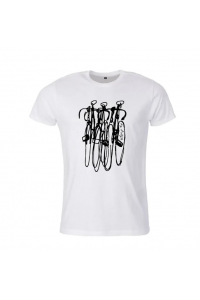 O'STYLE PÁNSKÉ TRIKO 3CYKLO bílé Obrázok pre O'STYLE PÁNSKÉ TRIKO 3CYKLO bílé