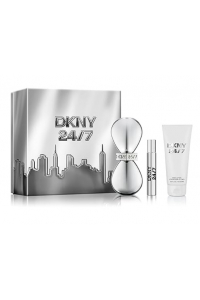 DKNY 24/7 Donna Karan darčeková sada edp 100ml + edp 10ml + telové mlieko 100ml pre ženy Obrázok pre DKNY 24/7 Donna Karan darčeková sada edp 100ml + edp 10ml + telové mlieko 100ml pre ženy
