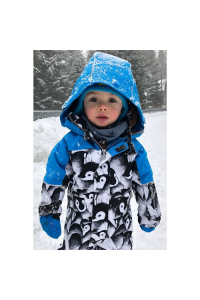 O'STYLE DETSKÁ KOMBINÉZA IMAN celotlač/modrá Obrázok pre O'STYLE DETSKÁ KOMBINÉZA IMAN celotlač/modrá