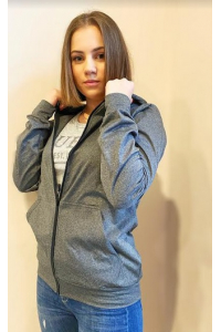 O'STYLE DÁMSKA FUNKČNÁ MIKINA JITKA šedá Obrázok pre O'STYLE DÁMSKA FUNKČNÁ MIKINA JITKA šedá