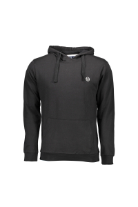 Sergio Tacchini pánska mikina čierna s kapucňou Obrázok pre Sergio Tacchini pánska mikina čierna s kapucňou