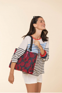 TYC'S Handmade in Italy MAXI dámska kabelka Denim Obrázok pre TYC'S Handmade in Italy MAXI dámska kabelka Denim