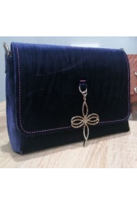 TYC'S Handmade in Italy Mini dámska crossbody kabelka Velvet Zebra Obrázok pre TYC'S Handmade in Italy Mini dámska crossbody kabelka Velvet Zebra