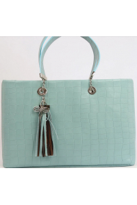 TYC'S Handmade in Italy GRANDE MAXI dámska kožená kabelka AZZURRA Obrázok pre TYC'S Handmade in Italy GRANDE MAXI dámska kožená kabelka AZZURRA